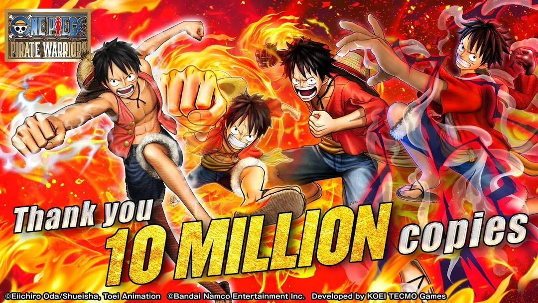 One Piece: Pirate Warriors świętuje – 10 milionów sprzedanych egzemplarzy!