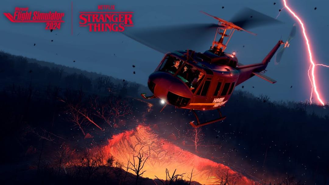 Microsoft Flight Simulator 2024 — dodatek Stranger Things już dostępny