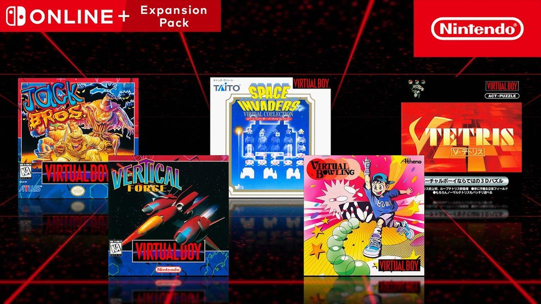 Pięć nowych gier Virtual Boy, w tym V-TETRIS, już dostępnych na Switch i Switch 2
