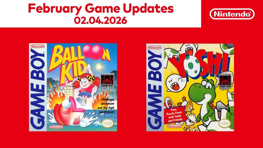 Yoshi i Balloon Kid (Game Boy) już dostępne w Nintendo Switch Online