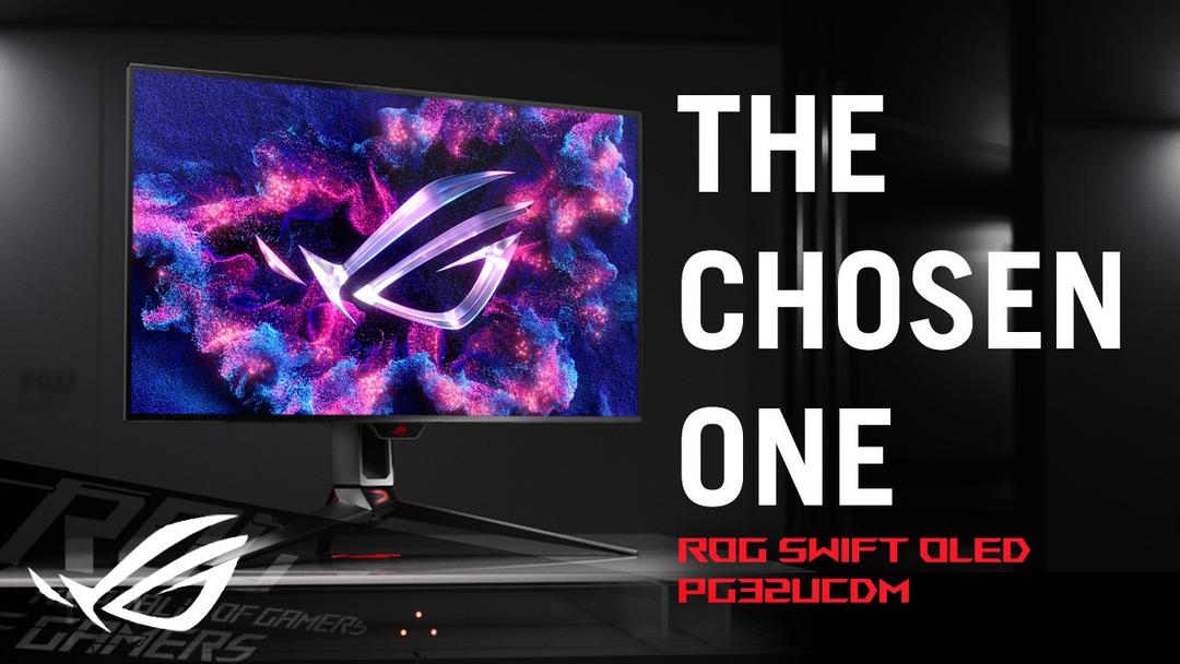 ASUS ROG Swift PG32UCDM Gen 3 – Nowy monitor QD-OLED 4K 240Hz z powłoką BlackShield