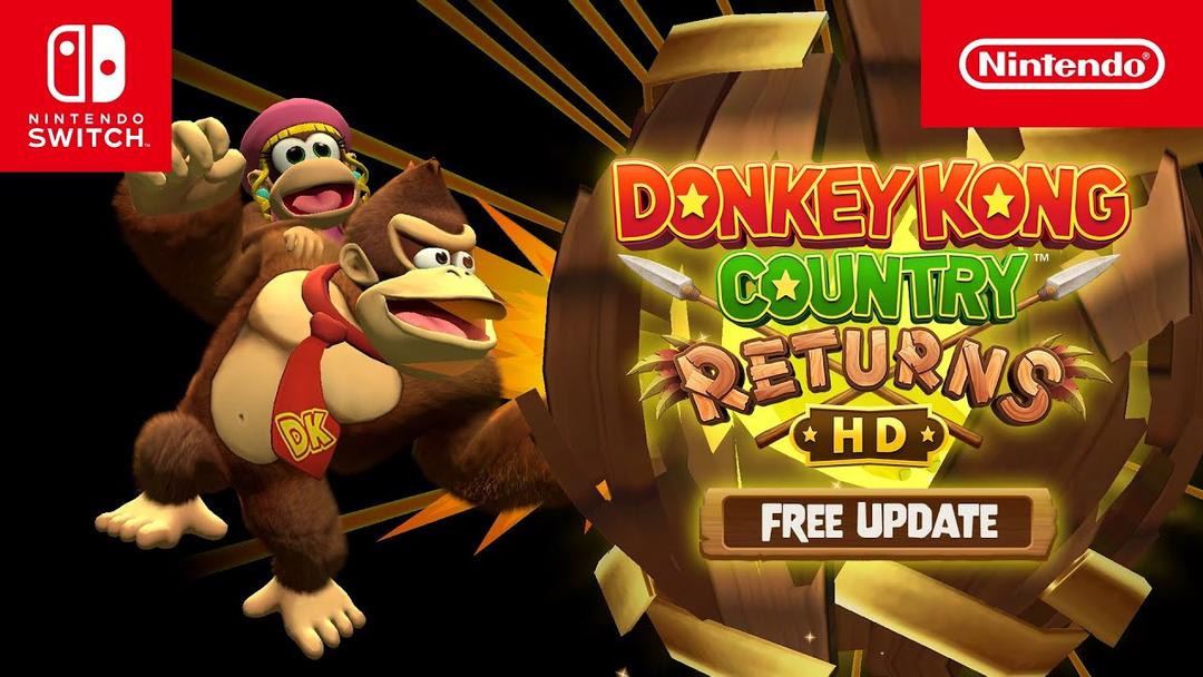 Donkey Kong Country Returns HD – aktualizacja z ulepszeniami i nową funkcją już dostępna