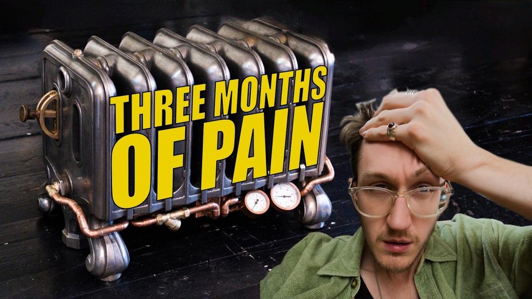 Żeliwny kolos — komputer zrobiony na kaloryferze waży 99 kg i napędza RTX 5080