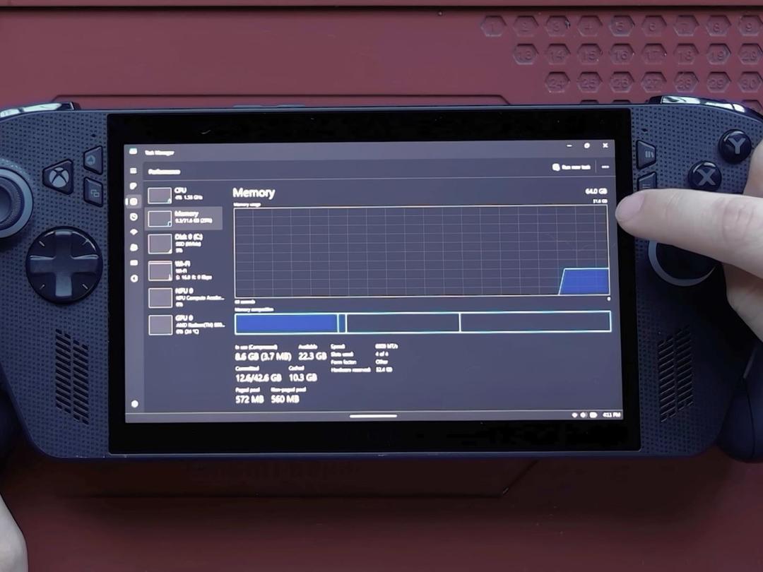 ASUS ROG Xbox Ally X — 64 GB RAM w ekstremalnym modzie