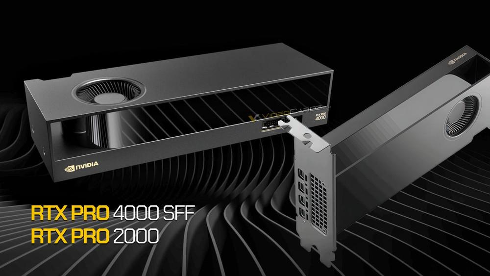 NVIDIA rozszerza linię RTX PRO Blackwell o nowe energooszczędne modele: 4000 SFF i 2000