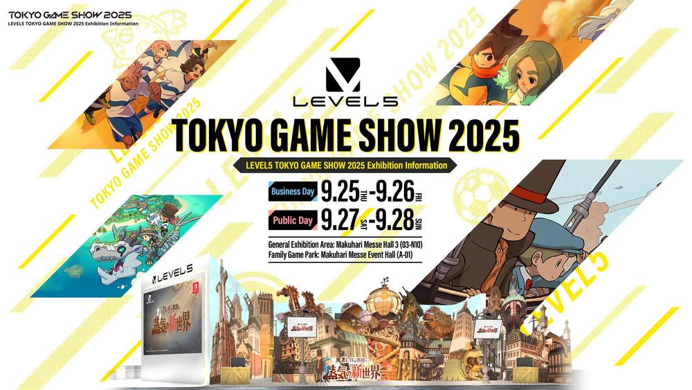 LEVEL-5 prezentuje swoje gry na Tokyo Game Show 2025