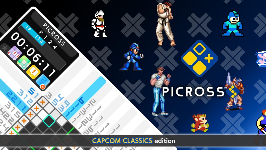 PICROSS S Capcom Classic i SNK Classics & NEOGEO dla Switch 27 listopada