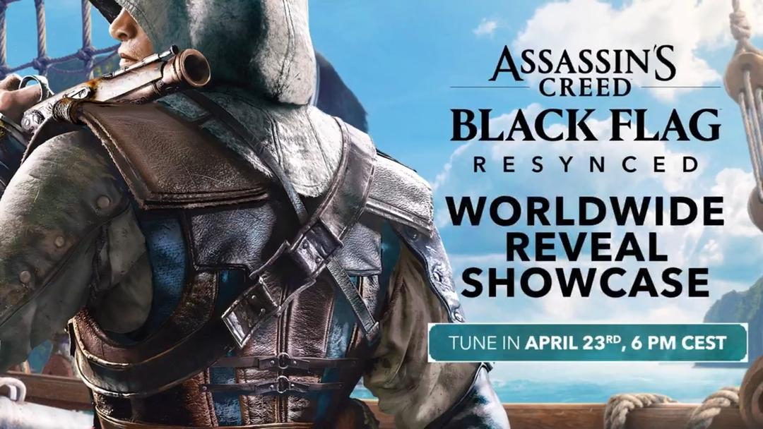 Assassin’s Creed: Black Flag Resynced oficjalnie zostanie zapowiedziane 23 kwietnia — Ubisoft potwierdza datę prezentacji
